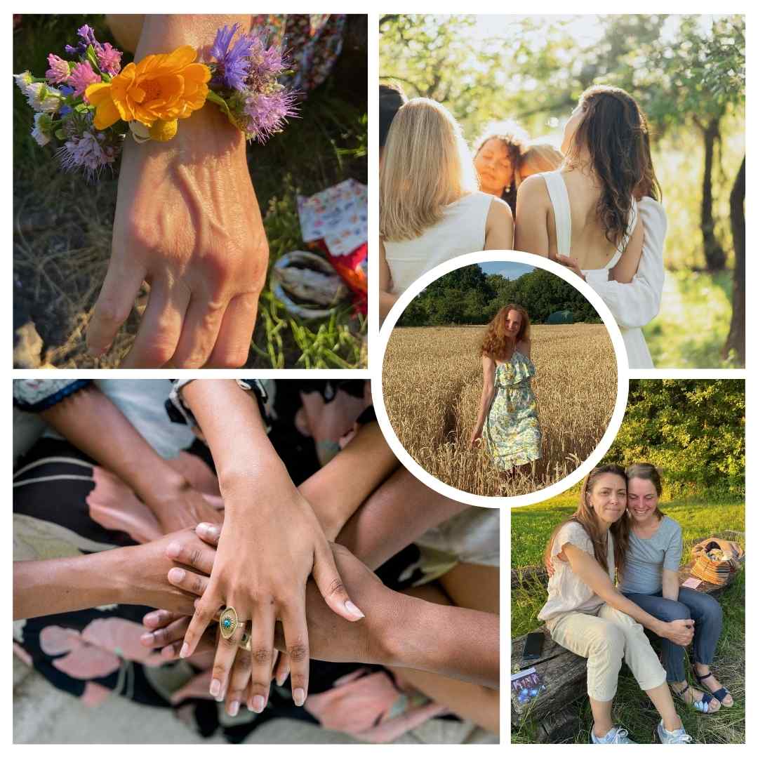 Weibliche Schöpferkraft, wilde und zugleich zarte Frauen, Schwesternschaft